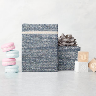 Papier Cadeau Denim clair