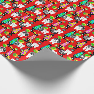 Papier Cadeau Dental Tooth /Retro 60"s RDH Fun