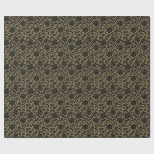Papier Cadeau Dentelle et parchemin victoriens gothiques toute l