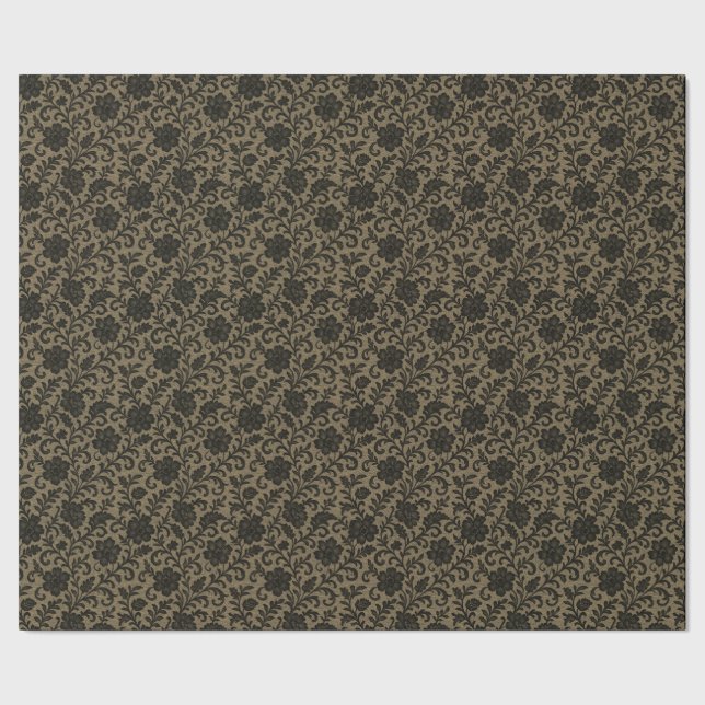 Papier Cadeau Dentelle et parchemin victoriens gothiques toute l (Couture)