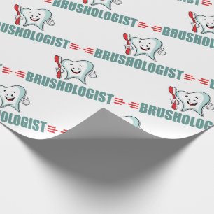 Papier Cadeau Dents bruyants amusants