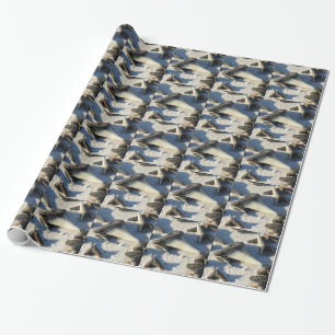Papier Cadeau Dents de requins de plage de Jax