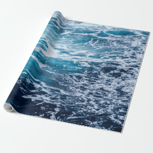 Papier Cadeau Des vagues de mer impressionnantes Meilleur cade