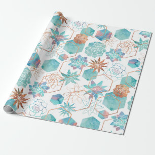 Papier Cadeau Désert de cuivre rouillé