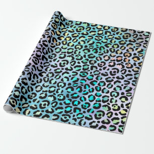 Papier Cadeau Design de la série Leopard Iridescente 8