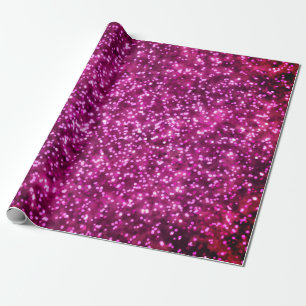 Papier Cadeau Design de Parties scintillant rose pâle