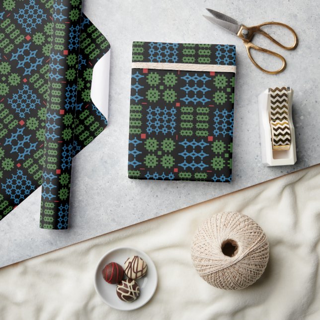 Papier Cadeau Design de tapisserie galloise (Artisanat)