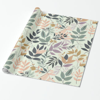 Papier Cadeau Design feuille
