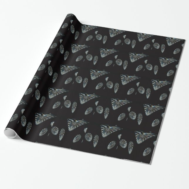 Papier Cadeau Design irlandais - La Collection Crystal (Déroulé)