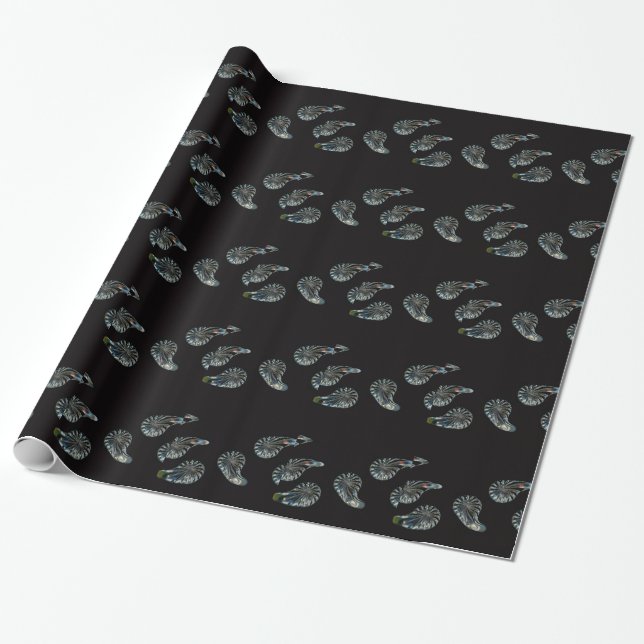 Papier Cadeau Design irlandais - La collection Crystal (Déroulé)