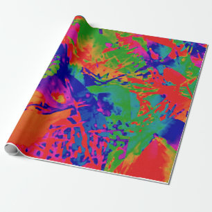 Papier Cadeau Design Punk Rock