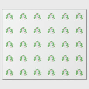 Papier Cadeau Dessin de lapin de dessin