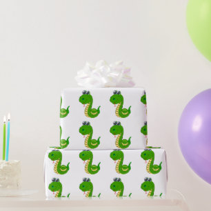 Papier Cadeau Dessin de serpent