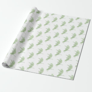 Papier Cadeau Dessin de Thym