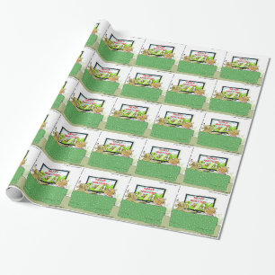 Papier Cadeau Dessins Animés de Vache Drôles TV