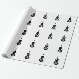 Papier Cadeau Détendez-vous Le Joueur de violon est ici