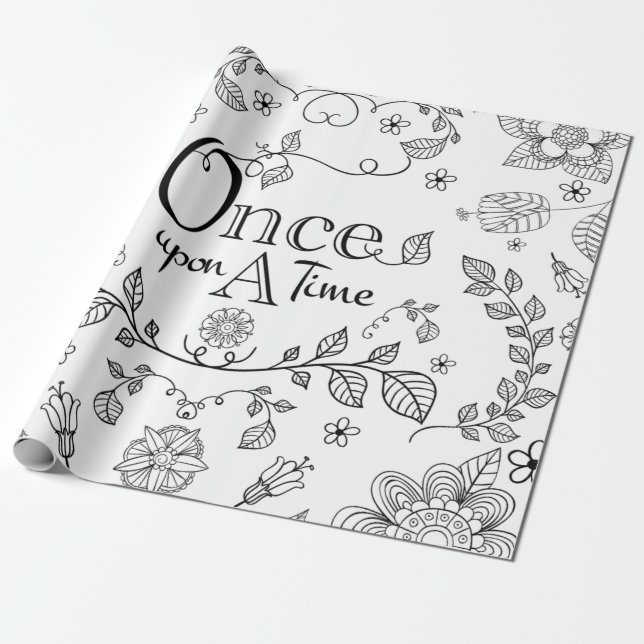 Papier Cadeau Deux ont modifié la tonalité il était une fois (Déroulé)
