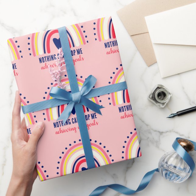PAPIER CADEAU DEVIS INSPIRATIONNEL BOHO MODERNE (Cadeaux)