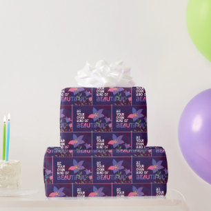 Papier Cadeau Devis vectoriel de fleurs