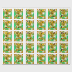 Papier Cadeau Dieu est amour