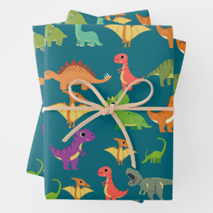 Papier cadeau Dinosaur