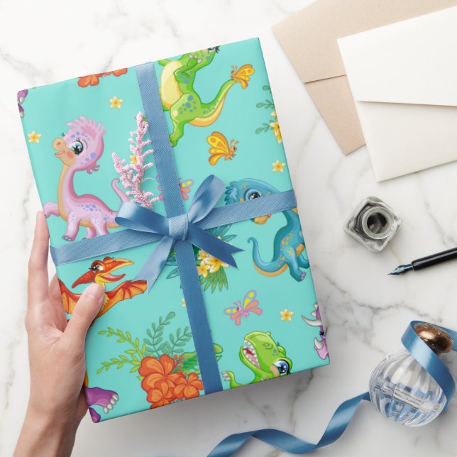 Papier Cadeau Dinosaure (Cadeaux)