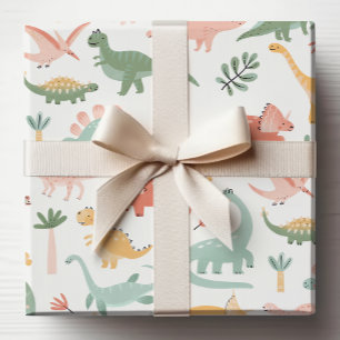 Papier Cadeau Dinosaure