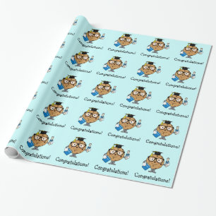 Papier Cadeau Diplômé futé de gâteau aux pépites de chocola