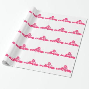 Papier Cadeau Disparaissent le kart