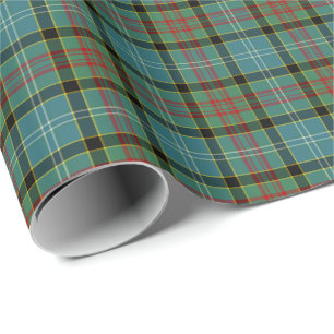 Papier Cadeau District de Paisley Scotland Tartan