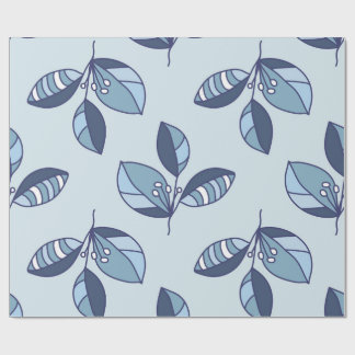 Papier Cadeau Ditsy Snowflake pattern backgrounds textures