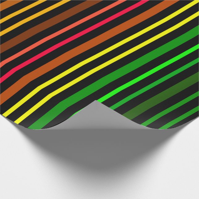 Papier Cadeau Divisée en plusieurs couleurs (Coin)