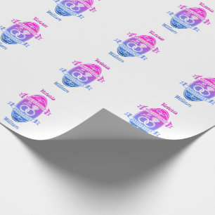 Papier Cadeau Dixième anniversaire de mariage 10e ALUMINIUM TIN