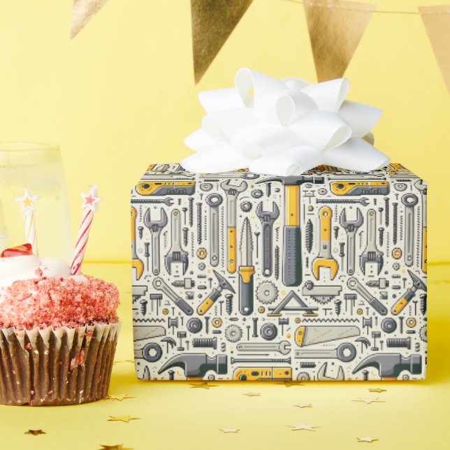Papier Cadeau do-it-yourself'outil (Fête d'anniversaire)