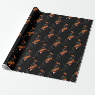Papier Cadeau Doberman chien animal de compagnie