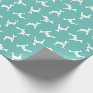 Papier Cadeau Dobermann Pinscher Chien Chien Puppy Dobie