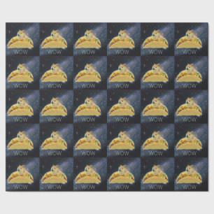 Papier Cadeau doce taco meme wrapping paper