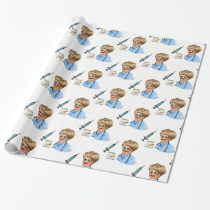 Papier Cadeau Docteur en papier d'emballage
