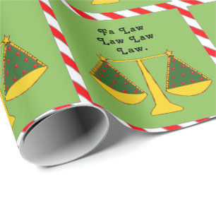 Papier Cadeau Don de l'avocat Holiday