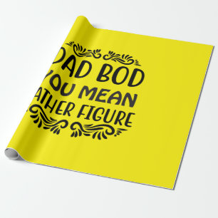 Papier Cadeau Don Père Vous Voulez Dire Figure Père