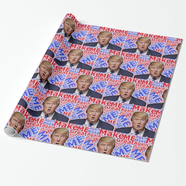Papier Cadeau Donald Trump (Déroulé)