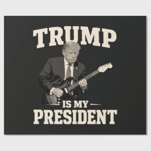 Papier Cadeau Donald Trump est mon président