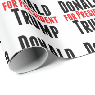 Papier Cadeau Donald Trump pour le président