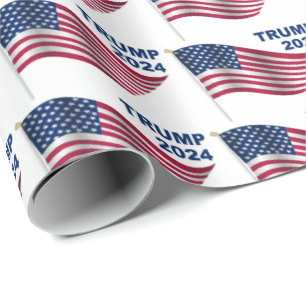 Papier Cadeau Donald Trump Président 2024