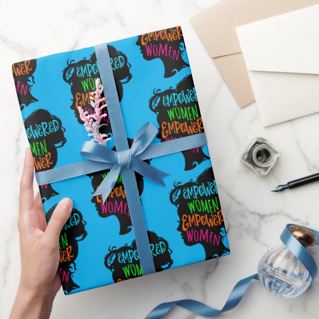 Papier Cadeau Donner aux femmes les moyens d'agir (Cadeaux)