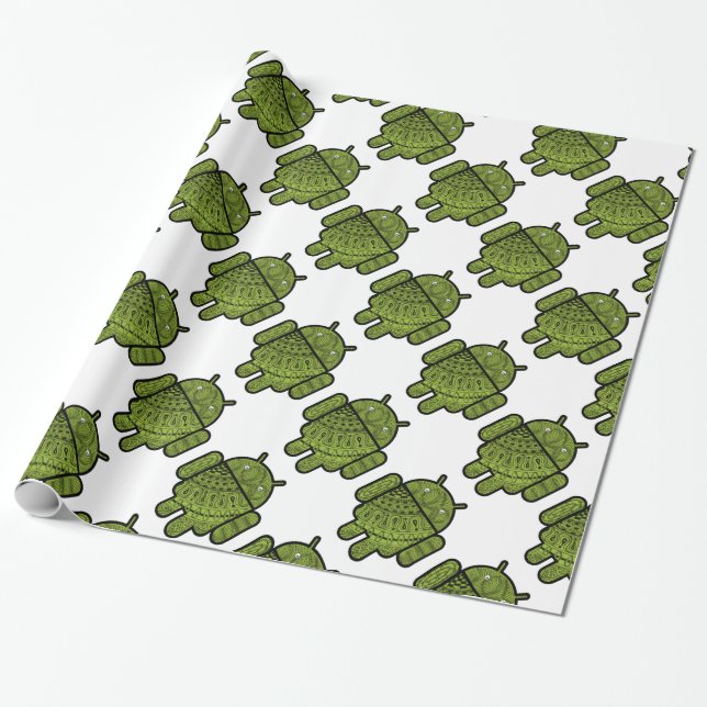 Papier Cadeau Doodle Pancho pour Android™ (Déroulé)