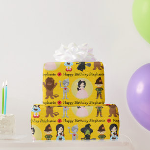 Papier Cadeau Dorothy asiatique de papier d'enveloppement OZ