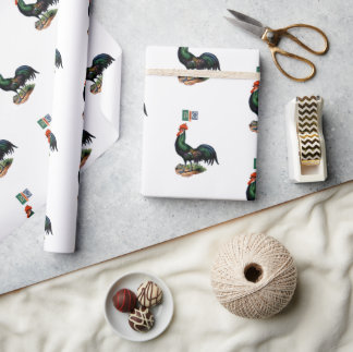 Papier Cadeau Double entendre banter Gros coq