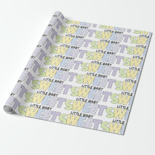 Papier Cadeau Douce petite bébé