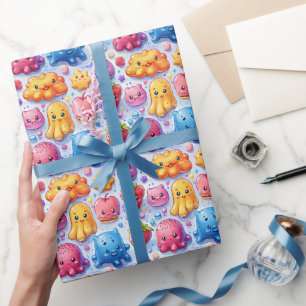 Papier Cadeau Douceurs gaies et amusantes